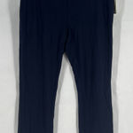 Dana Buchman Ankle Pants Womens Medium Navy Blue Super Stretch Mid Rise Slim Fit Photo 0
