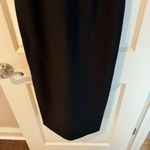 AQ/AQ Black Velvet Francesca Midi Dress | Size 0 Photo 3