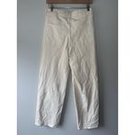 Old Navy Women's Extra High-Waisted Sky-Hi Wide-Leg Jeans Ecru Wash Size 4 Photo 5