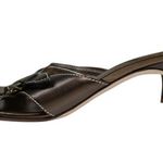 Antonio Melani Womens 9M Perrif II Heeled Leather Sandal Photo 4