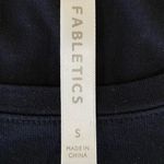 Fabletics  Black Brooke Knotted Waist Jersey Knit Dress Size Small Athleisure Photo 5