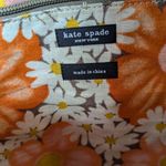 Kate Spade Linen Canvas Tote Bag with Monogram Black and Tan Photo 2