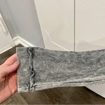 Vintage Havana  Grey Waffle Knit Hooded Sweatshirt Photo 3