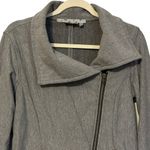 Athleta  Gray City Limits‎ Moto Jacket Size Medium #100302 Photo 2