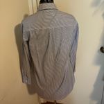 Equipment New❣️ Women's Button Up Shirt Blue Stripe 100% Cotton Size XS Photo 2