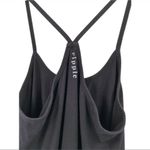 Ripple Junction Ripple yogawear black jersey stretchy jumpsuit M Photo 6