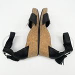 UGG  Womens Zoe Leather Cork Wedge Sandals Size 9.5 Modern Boho Minimalist Chic‎ Photo 4