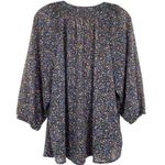 Mason & Belle Womens Peasant Blouse Boho Embroidered Floral Top Photo 8