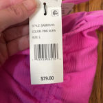 Sanctuary Balancing Act Shirred-Side Cropped Tankini Top Pink Brown size L NWT Photo 5