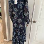 Lucky Brand Casual Cinched Waist Peasant Dress Photo 11