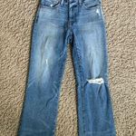 Lucky Brand Bridgette high rise cropped 4/27R blue jeans Photo 0