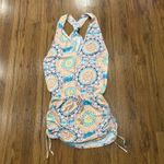 Luli Fama  Cover Up Womens Medium Sexy Back Mini Dress Tunic Tank Plunge Photo 1