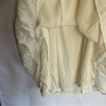 Esley  Embroidered White Dress size Medium Lined Photo 6