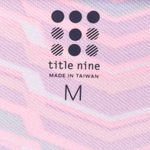 Title Nine  Gidget 2.0 Athletic Dress Women's Size Medium Navy Blue Pink Chevron Photo 3