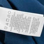 Dress the Population  Tiffany Orchard One Shoulder Midi Dress Bow Shoulder Blue Photo 10