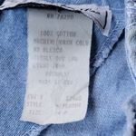 Alexandra Lee Vintage 80'Light Blue Denim Dress with Embroidered Front Size14 P Size 14P Photo 7