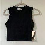 Black Ribbed two piece set Photo 0