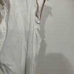 Vince Camuto Vince White Denim Jumpsuit Size Small $445 Photo 5