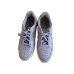 Nike Women’s Lavender Leather Air Force 1 Sneakers Size 7 Photo 1