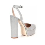 Antonio Melani Born on Fifth Liv Metallic Glitter Closed Toe Platform Heels Photo 1