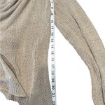 Wooden Ships drapey shawl cardigan in Cream/Tan Size M/L Photo 5