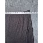 Eileen Fisher  Skirt Fine Jersey Straight Midi Gray Size Large Photo 3