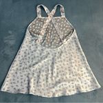 Josie by Natori Floral Satin Chemise, Size: Latge Silver Size L Photo 5