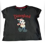 Disneyland Resort Mickey Mouse holiday bling red sequins short sleeve t-shirt 1X Photo 0