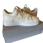 Womens Nike Air Force 1 Low '07 Essential Cream Ivory Size 8 Sneakers Shoes Photo 1