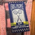 Free People  Pink & Gray Stripe Racerback Tennis Golf Pickleball Dress Size Small Photo 5