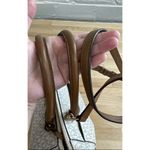 Michael Kors MK White/Brown  Riley Purse - Size M Photo 11