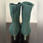 Source Unknown  Forest Green Knit Ankle Booties Photo 5