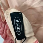 Cider size Small NWT Perfect mate velvet mini dress flowy fit corset style fit Photo 7