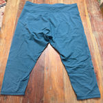 Universal Standard Women's  GAME Teal Capri Leggings 3X Photo 10