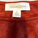 Treasure & Bond Treasure & Bond Long Sleeve Knit Top Casual Everyday Comfort Size S Photo 1