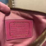 Coach  Signature Crossbody Bag in Pink and Brown Photo 4