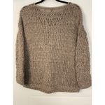 Vince Open Knit Sweater gray Distressed Pullover Size S Acrylic Wool Blend Photo 7