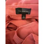 The Limited  V-neck Shirt Dress Buttons L Coral Elegant Casual Spring NO BELT Photo 5