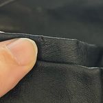 Princess Polly  Faux Leather Black Pants Straight Leg Size 4 Photo 3