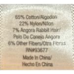 A.N.A A New Approach Women's White Gray Black Sparkle Scoop Neck Sweater Size M‎ Size M Photo 3