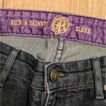 Rich & Skinny Womens 28 Jeans Sleek Dark Wash Skinny Slim Leg Photo 2