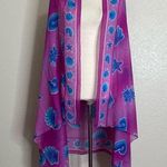 Beach Boho Seashells Bathing Suit Cover Up Wrap Pink Size undefined Photo 0