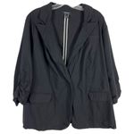 Torrid  Plus Size 3X Jacket Studio Lexington Millennium Stretch‎ Blazer Black 425 Photo 4