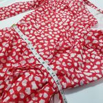 Free People Ruffle Mini Wrap Dress Long Sleeves Photo 9