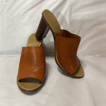 J.Crew malow mules cognac Leather size 8 Photo 8
