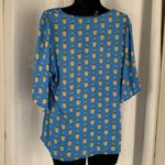 ZARA  Pineapple Print Top Sz:L Photo 1