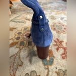 Aerosoles Elegant Blue Suede Boots Photo 7