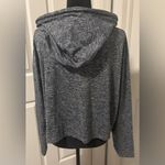Athleta Gray Up Tempo Cropped Hoodie Photo 3