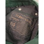 st. john's bay St. John’s Bay Women’s Boot Cut Size 12 TALL Green Corduroy Pants Retro Winter Photo 2