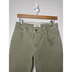 We The Free  Maggie Mid Rise Olive Green Denim Jeans Womens Size 26 Photo 2